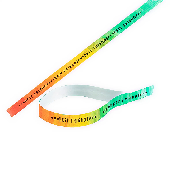 Pulseira Festvibe, Rabisco Colorido.