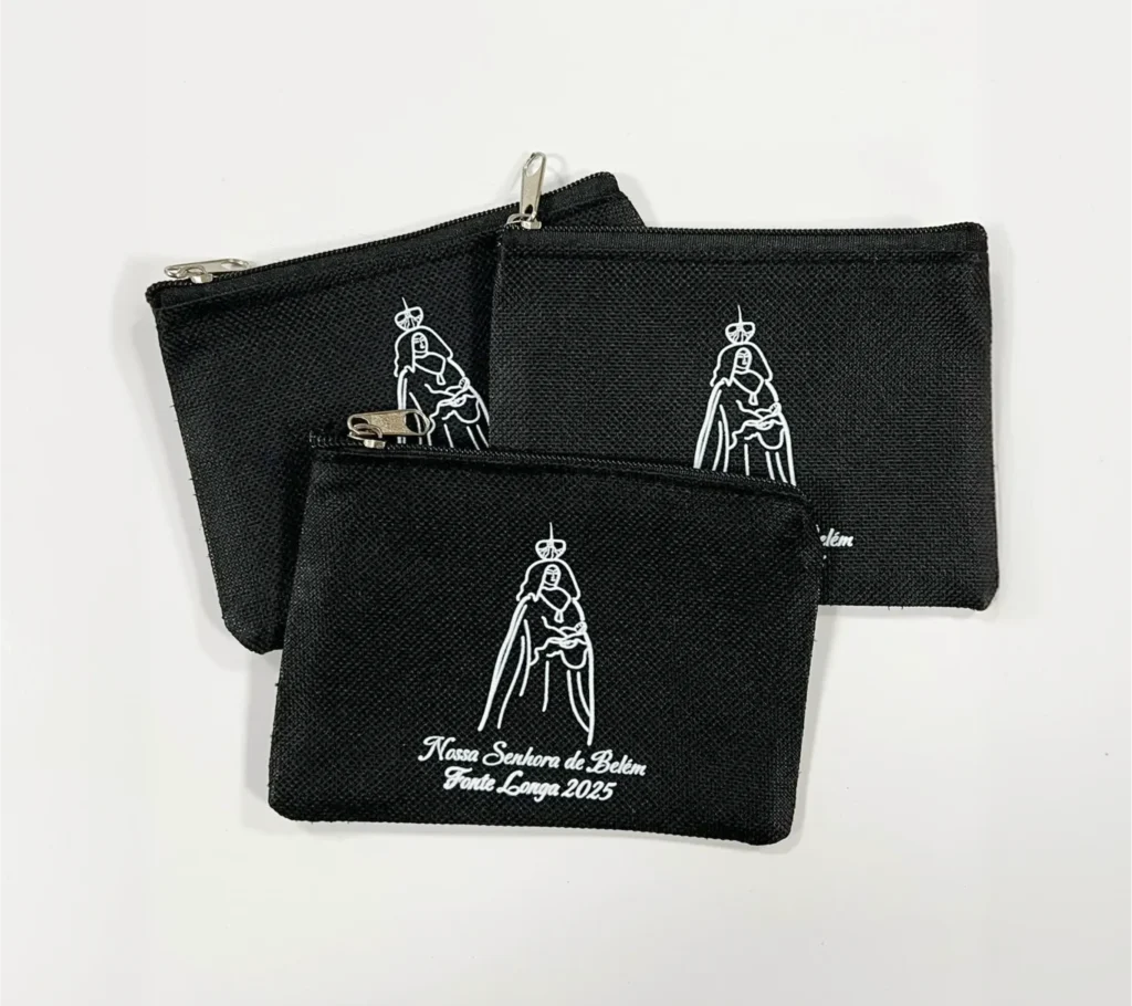 Porta moedas com estampagem Rabisco Divertido