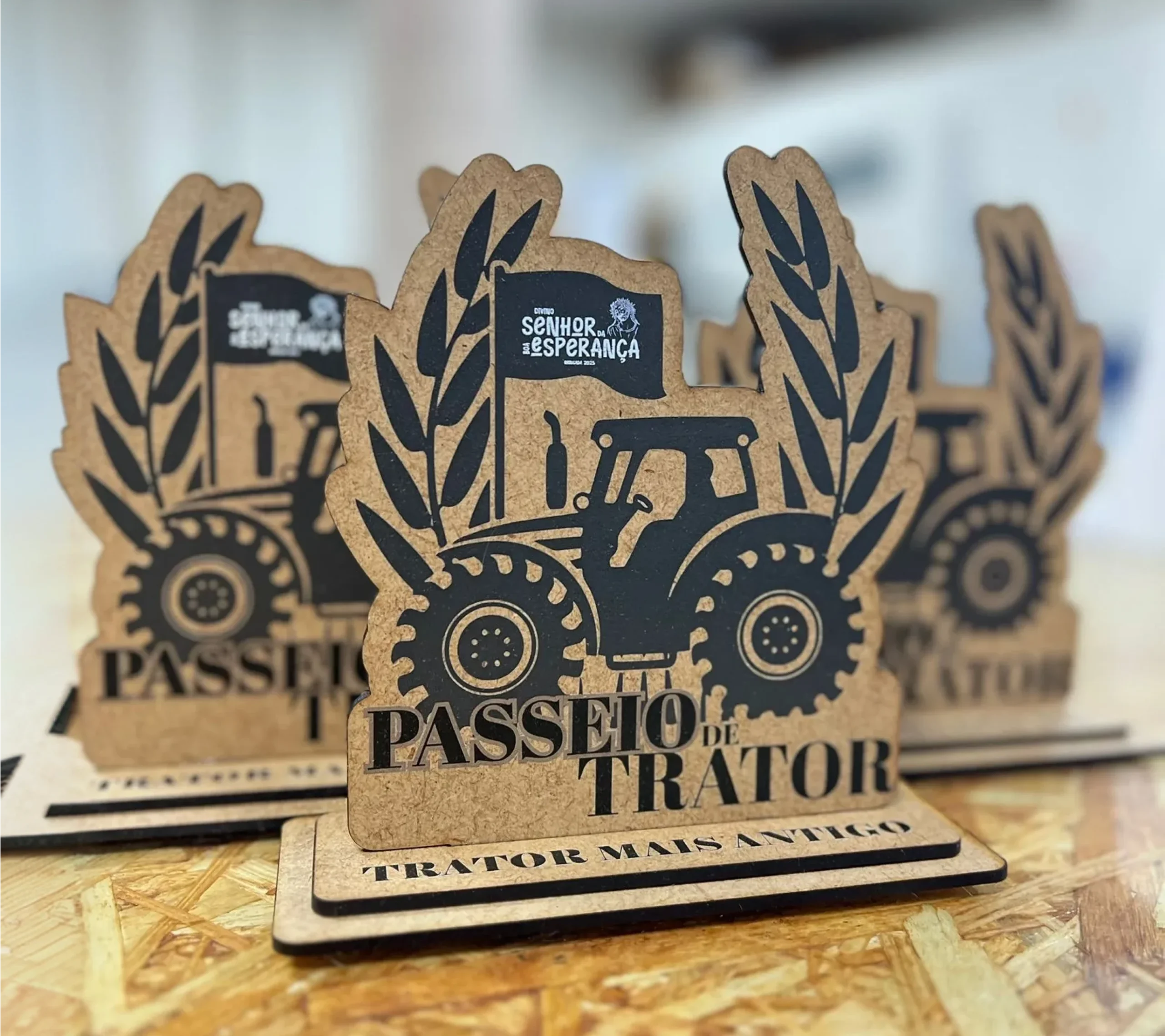 Trofeus em MDF 22Passeio de Trator22 scaled Rabisco Divertido