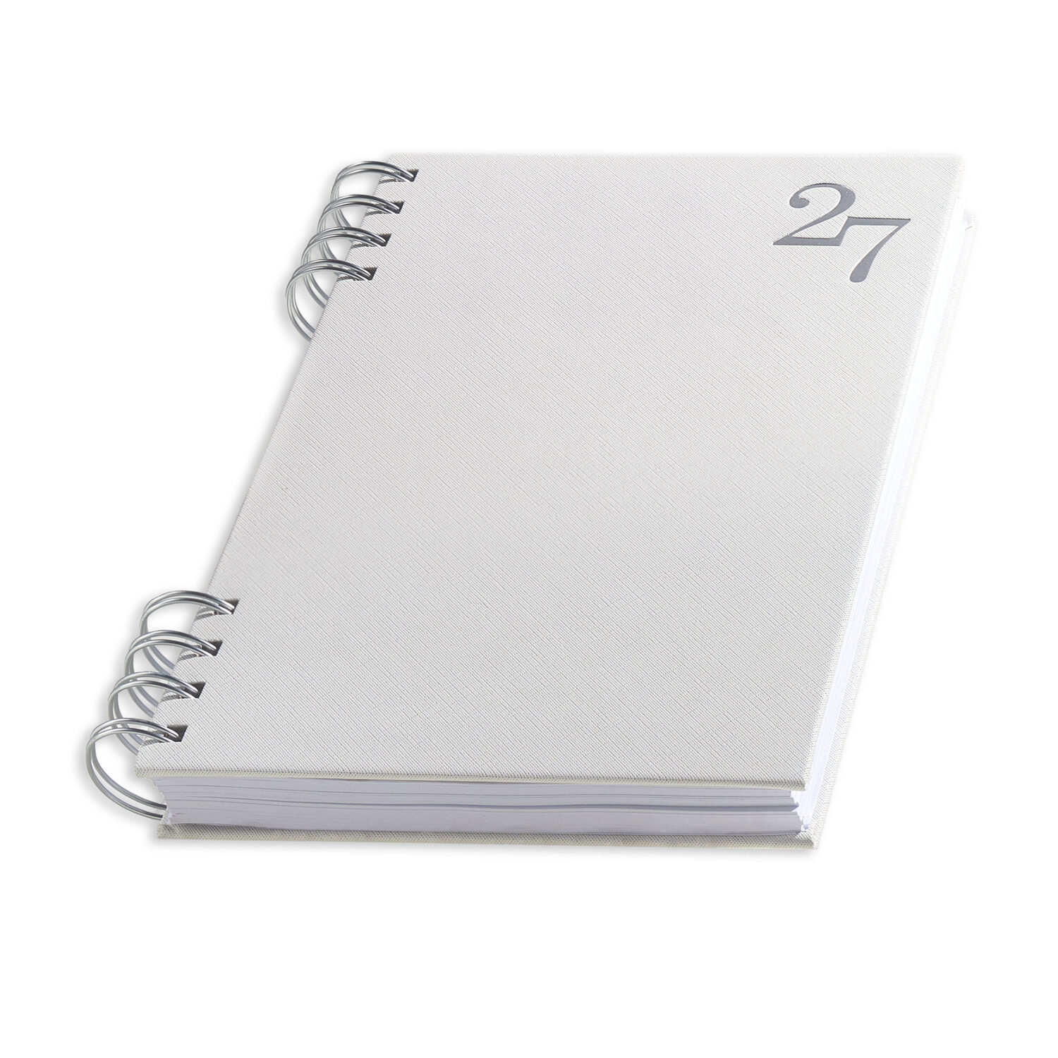 Agenda diária A5 Dallas 1 Agenda diária A5 Dallas Branco
